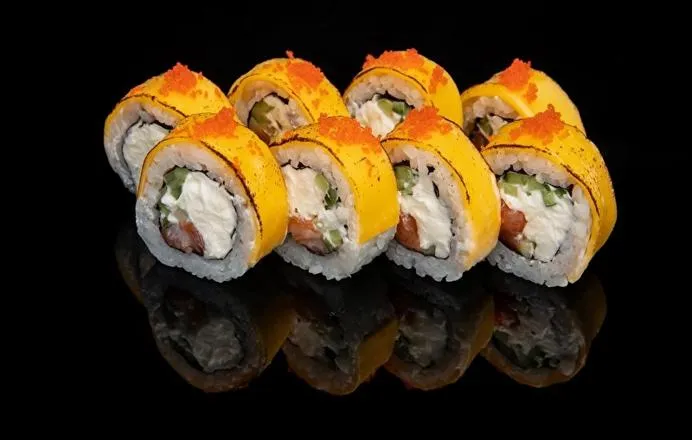 Опаленный чиз-лосось